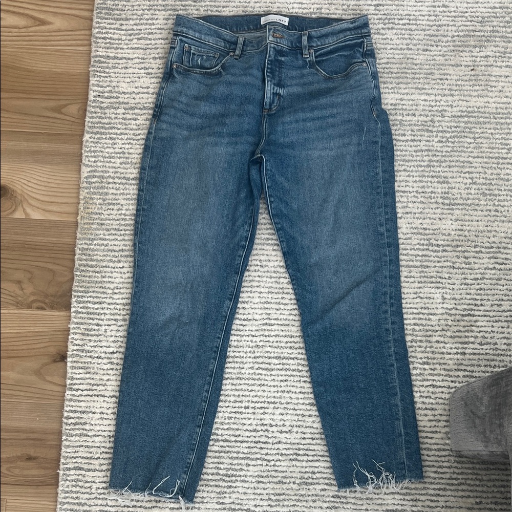 The Slim High-Rise Women’s Blue Jeans